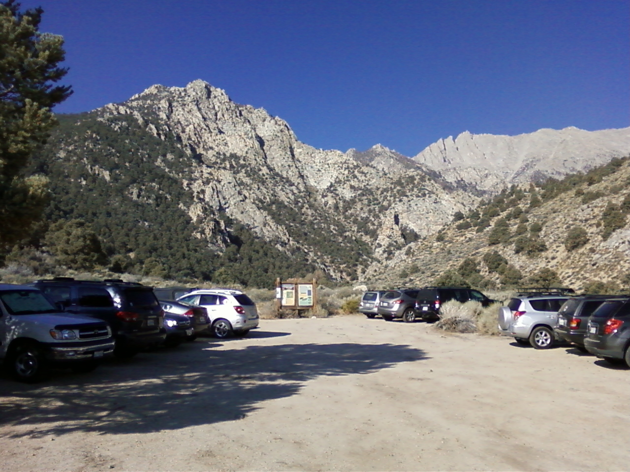 Shepherd Pass trailhead