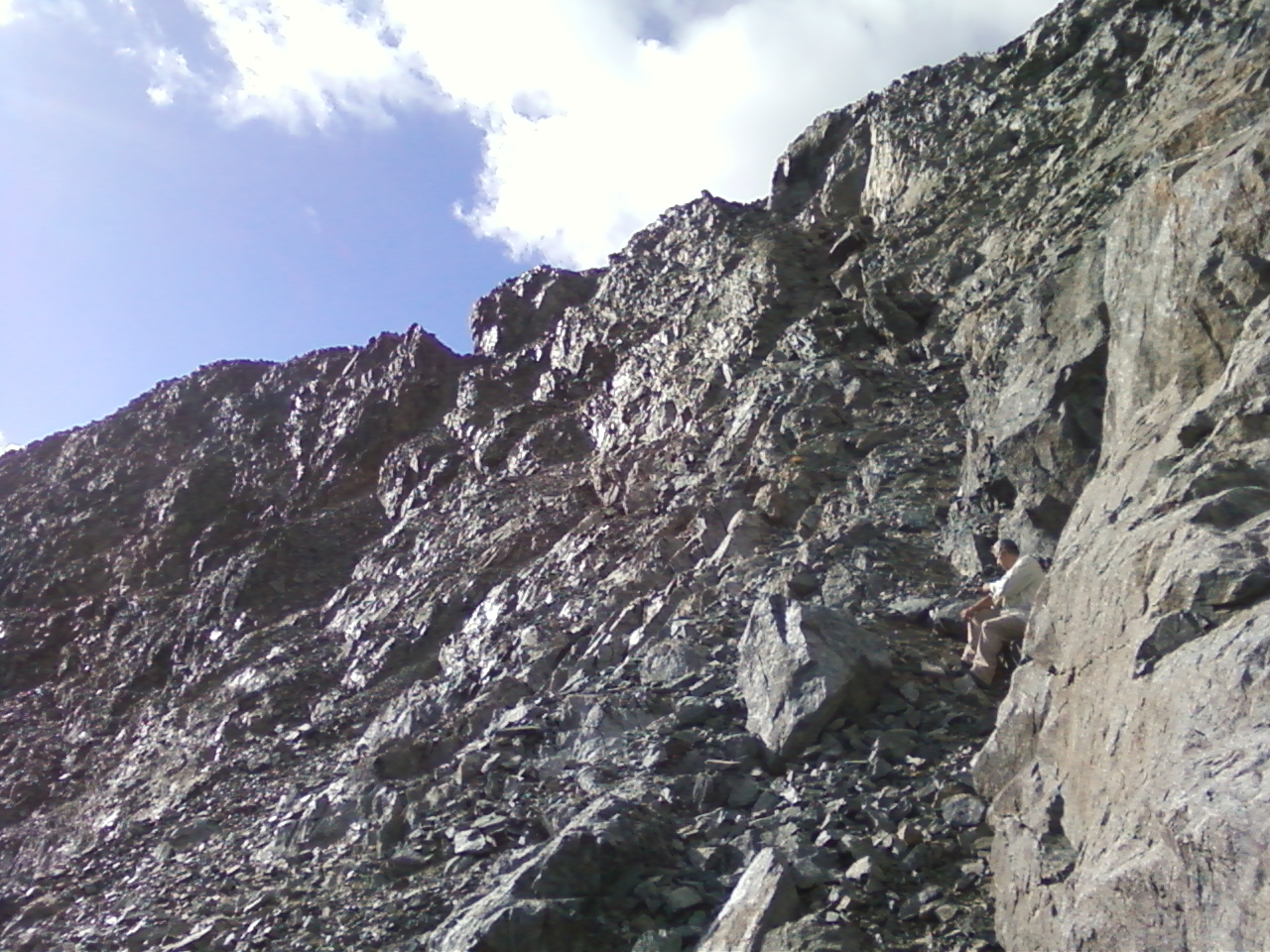 Starr's Ledge leading to the plateau [photo by me]