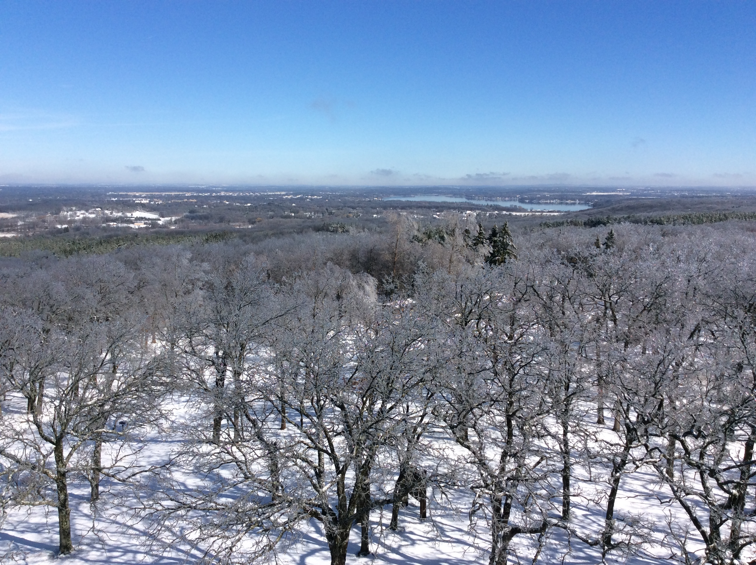 view from the observation tower