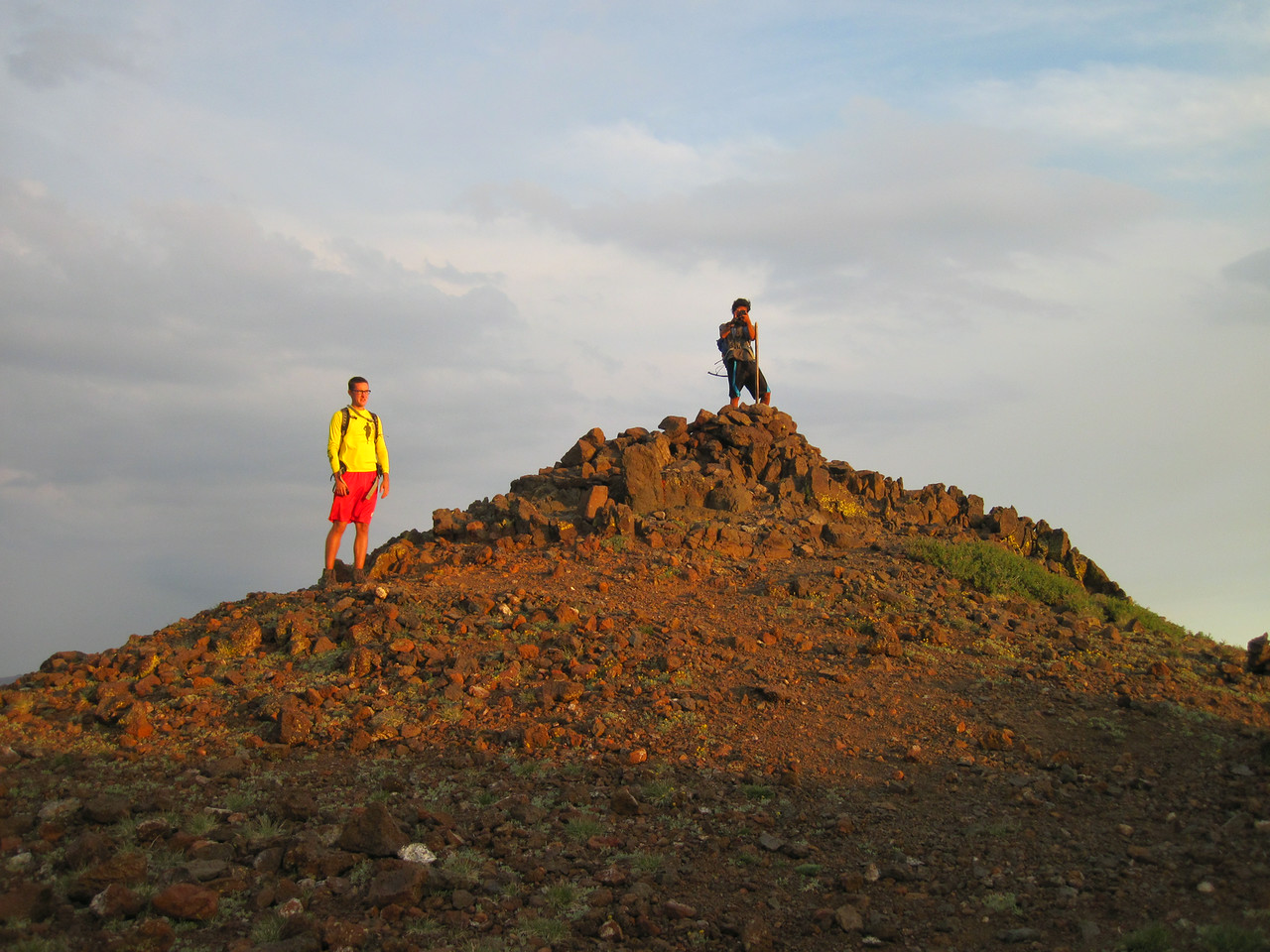 standing atop Sonora Peak [photo by Craig]