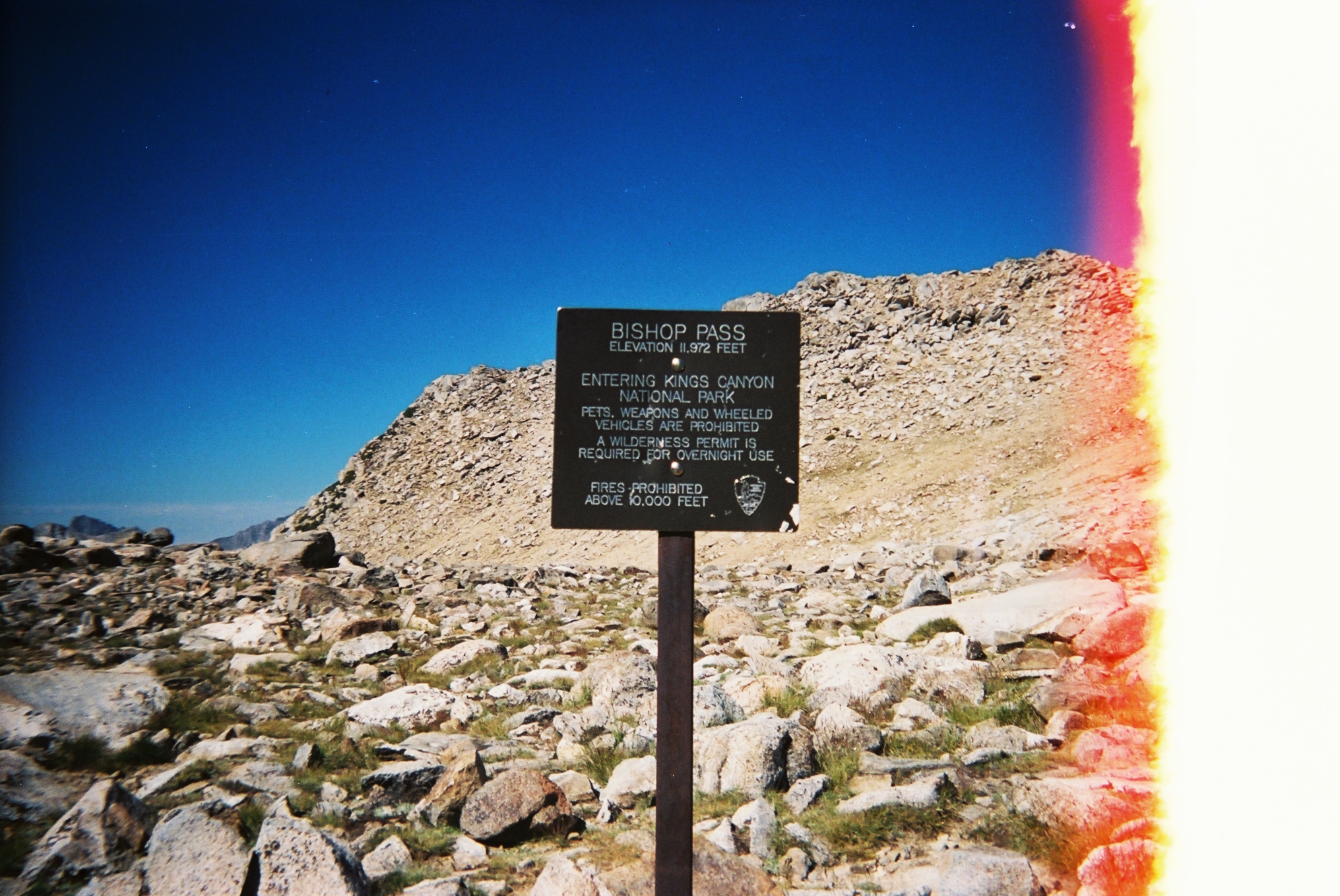 Bishop Pass on the way out [photo by me]