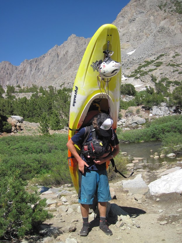 kayak backpacker