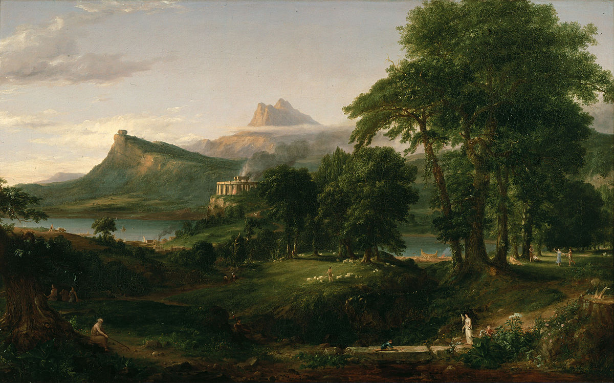 Pastoral State by Thomas Cole